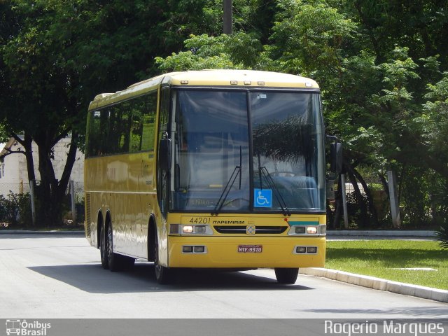 Viação Itapemirim 44201 na cidade de Taubaté, São Paulo, Brasil, por Rogerio Marques. ID da foto: 3221073.