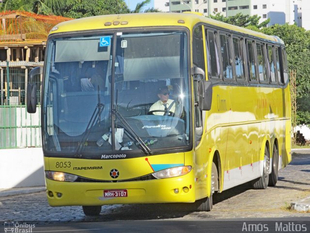 Viação Itapemirim 8053 na cidade de Fortaleza, Ceará, Brasil, por Amós  Mattos. ID da foto: 3222257.