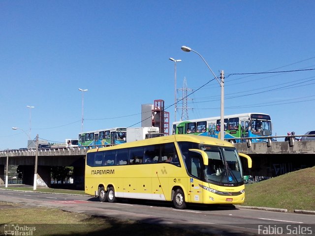 Viação Itapemirim 60525 na cidade de Vitória, Espírito Santo, Brasil, por Fábio Sales. Número da foto: #3220312.