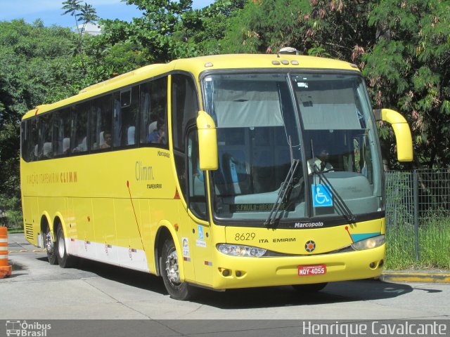 Viação Itapemirim 8629 na cidade de São Paulo, São Paulo, Brasil, por Henrique Cavalcante. ID da foto: 3222195.