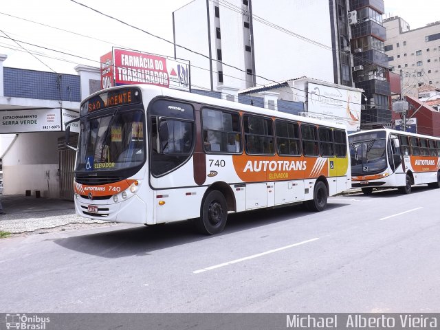 Autotrans > Turilessa 740 na cidade de Lavras, Minas Gerais, Brasil, por Michael  Alberto Vieira. Número da foto: #3220925.