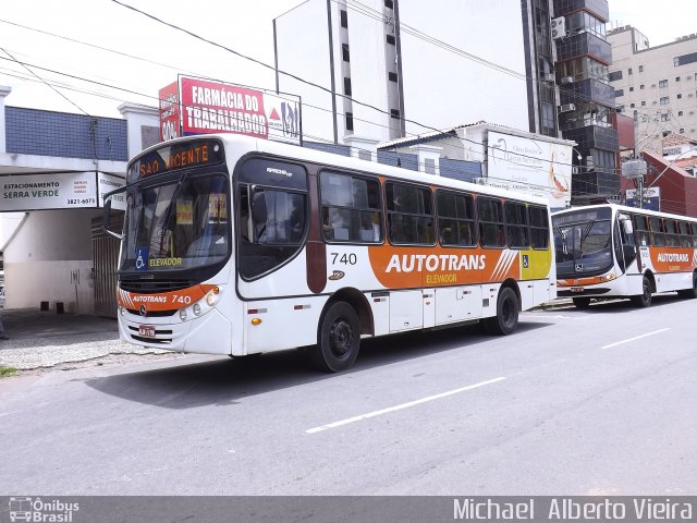 Autotrans > Turilessa 740 na cidade de Lavras, Minas Gerais, Brasil, por Michael  Alberto Vieira. ID da foto: 3220925.