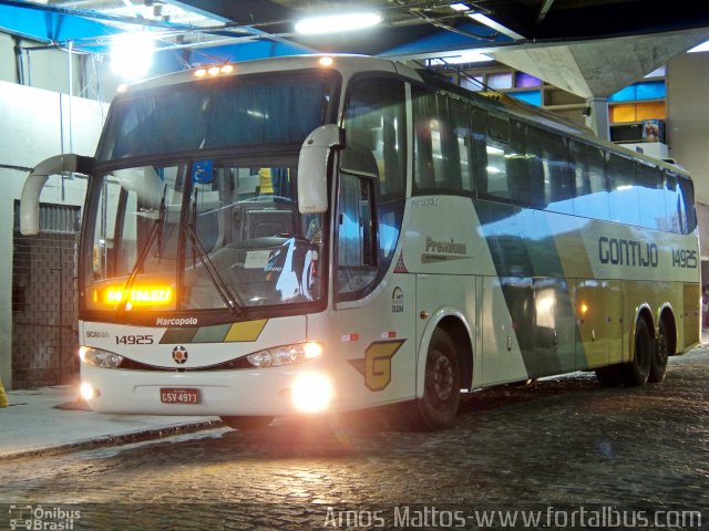 Empresa Gontijo de Transportes 14925 na cidade de Fortaleza, Ceará, Brasil, por Amós  Mattos. Número da foto: #3181142.