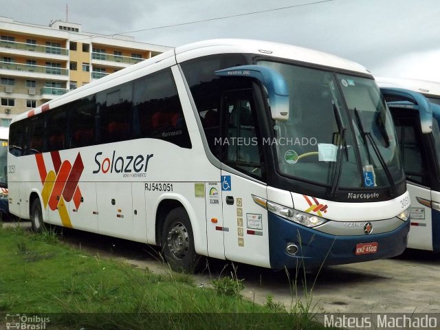 Solazer Transportes e Turismo 3051 na cidade de Angra dos Reis, Rio de Janeiro, Brasil, por Mateus Machado. Número da foto: #3180019.