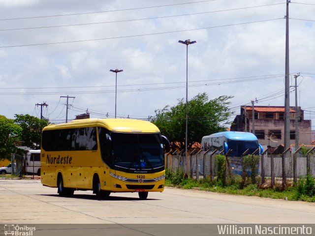 Viação Nordeste 1420 na cidade de Natal, Rio Grande do Norte, Brasil, por William Nascimento. Número da foto: #3180353.