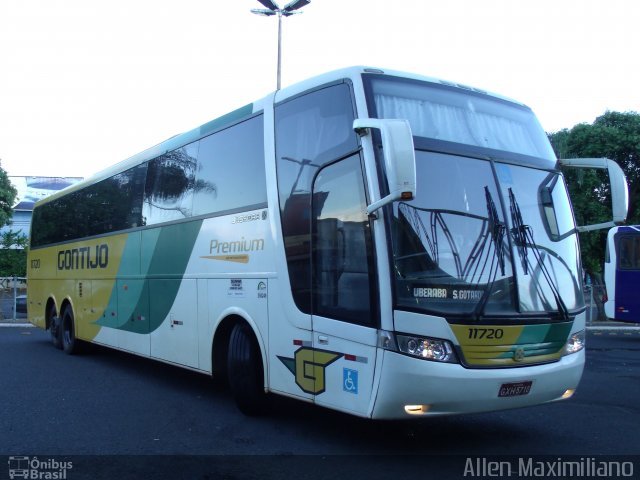 Empresa Gontijo de Transportes 11720 na cidade de Uberaba, Minas Gerais, Brasil, por Allen Maximiliano. Número da foto: #3222952.