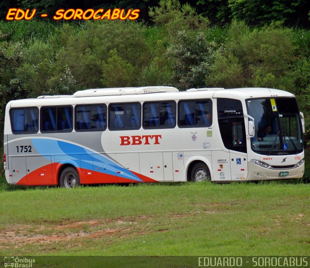 BBTT - Benfica Barueri Transporte e Turismo 1752 na cidade de Sorocaba, São Paulo, Brasil, por EDUARDO - SOROCABUS. Número da foto: #3224296.