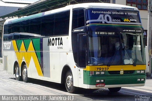 Viação Motta 79237 na cidade de Rio de Janeiro, Rio de Janeiro, Brasil, por Márcio Douglas Ribeiro Venino. ID da foto: 3224814.