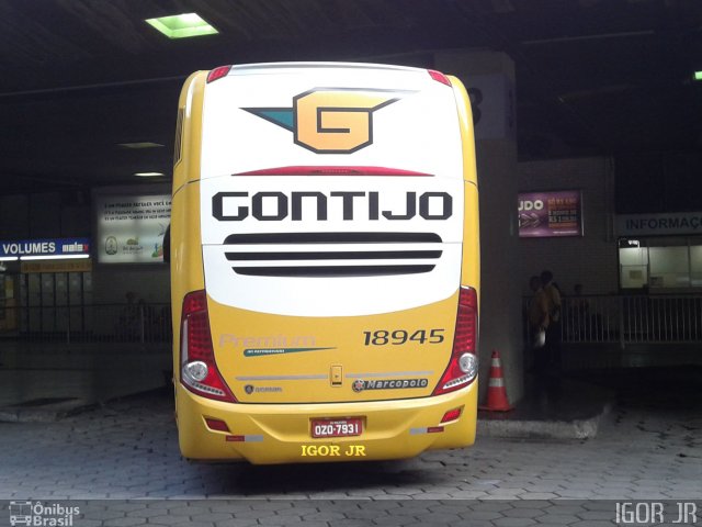 Empresa Gontijo de Transportes 18945 na cidade de Belo Horizonte, Minas Gerais, Brasil, por Igor Policarpo. Número da foto: #3222981.