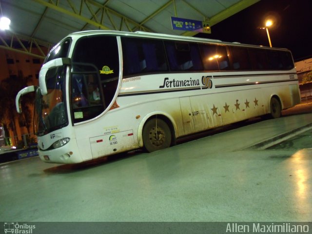 Viação Sertanezina 9500 na cidade de Campinas, São Paulo, Brasil, por Allen Maximiliano. Número da foto: #3223405.