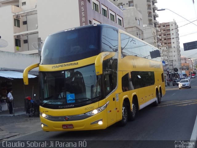 Viação Itapemirim 60090 na cidade de Aparecida, São Paulo, Brasil, por Claudio Aparecido de Deus Sobral. ID da foto: 3222635.