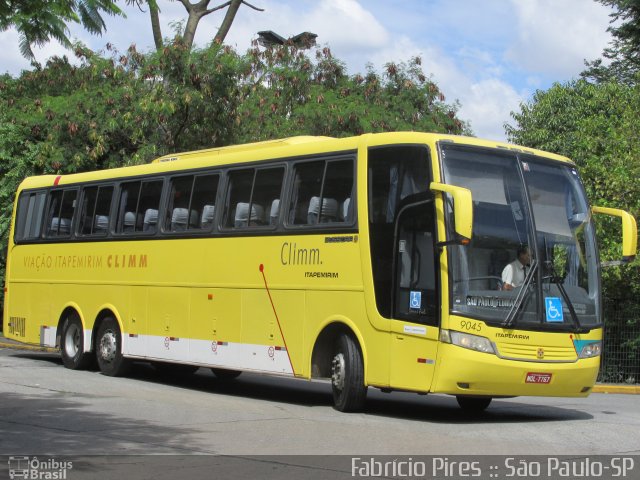 Viação Itapemirim 9045 na cidade de São Paulo, São Paulo, Brasil, por Fabrício  Francisco Pires. ID da foto: 3224382.