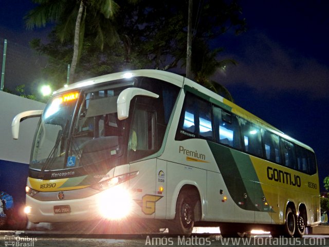 Empresa Gontijo de Transportes 18390 na cidade de Fortaleza, Ceará, Brasil, por Amós  Mattos. Número da foto: #3224263.