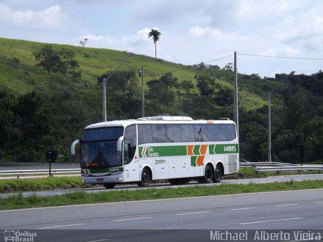 Cia. São Geraldo de Viação 14815 na cidade de Ribeirão Vermelho, Minas Gerais, Brasil, por Michael  Alberto Vieira. Número da foto: #3226338.