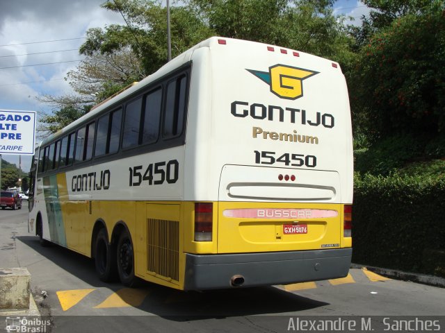 Empresa Gontijo de Transportes 15450 na cidade de Salvador, Bahia, Brasil, por Alexandre M.  Sanches. ID da foto: 3225641.