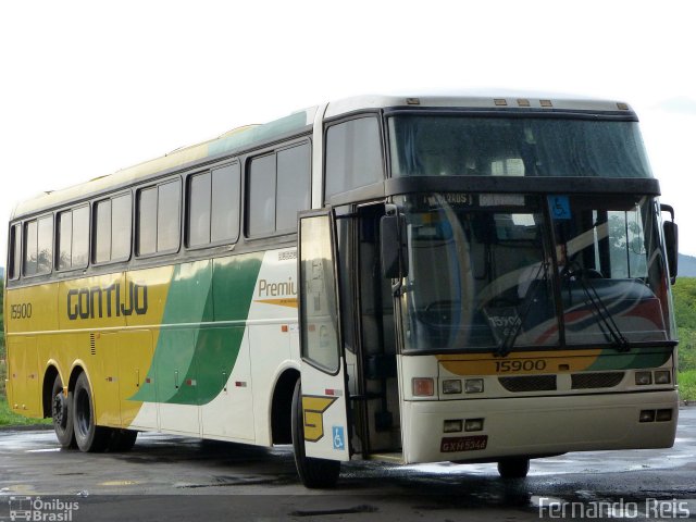 Empresa Gontijo de Transportes 15900 na cidade de Montes Claros, Minas Gerais, Brasil, por Fernando Reis. ID da foto: 3225720.