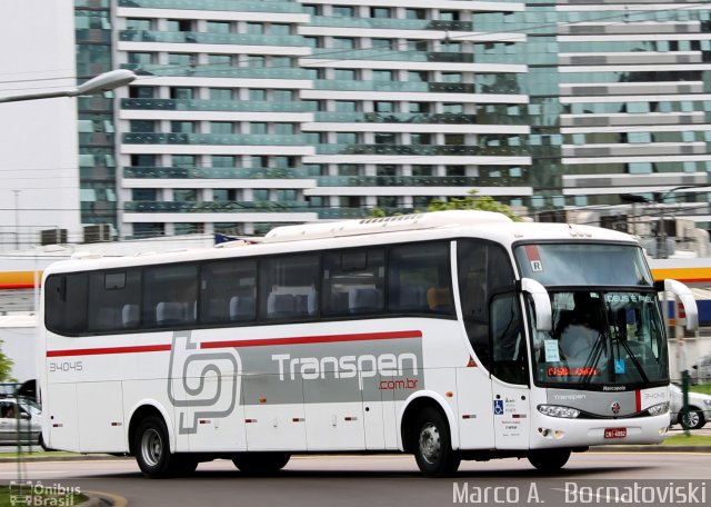 Transpen Transporte Coletivo e Encomendas 34045 na cidade de Curitiba, Paraná, Brasil, por Marco A.   Bornatoviski. ID da foto: 3226409.