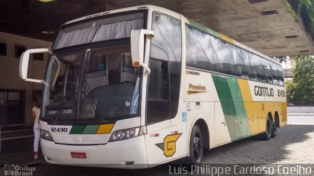 Empresa Gontijo de Transportes 12430 na cidade de Belo Horizonte, Minas Gerais, Brasil, por Luis Philippe Cardoso Coelho. ID da foto: 3226522.