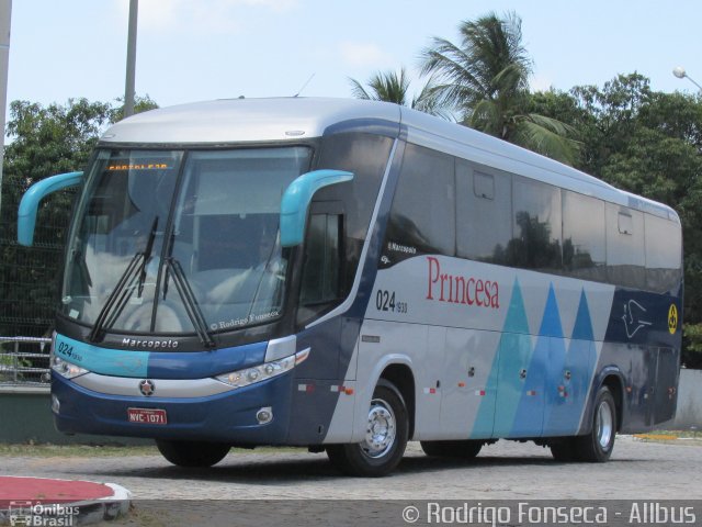 Viação Princesa dos Inhamuns 930 na cidade de Fortaleza, Ceará, Brasil, por Rodrigo Fonseca. Número da foto: #3226494.