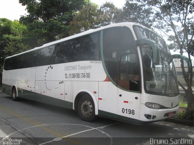Coutinho Transporte 0198 na cidade de Taboão da Serra, São Paulo, Brasil, por Bruno Santino. Número da foto: #3225555.