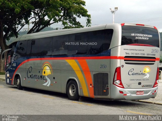 Camini Transporte Turismo 2150 na cidade de Angra dos Reis, Rio de Janeiro, Brasil, por Mateus Machado. Número da foto: #3228029.