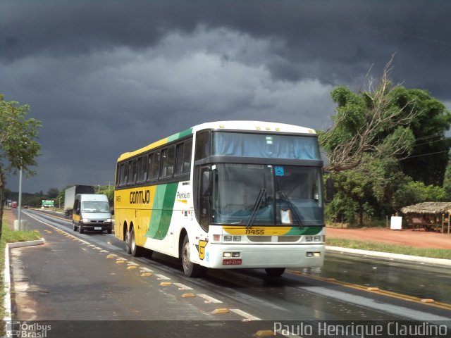 Empresa Gontijo de Transportes 11455 na cidade de Montes Claros, Minas Gerais, Brasil, por Paulo Henrique Claudino. Número da foto: #3229247.