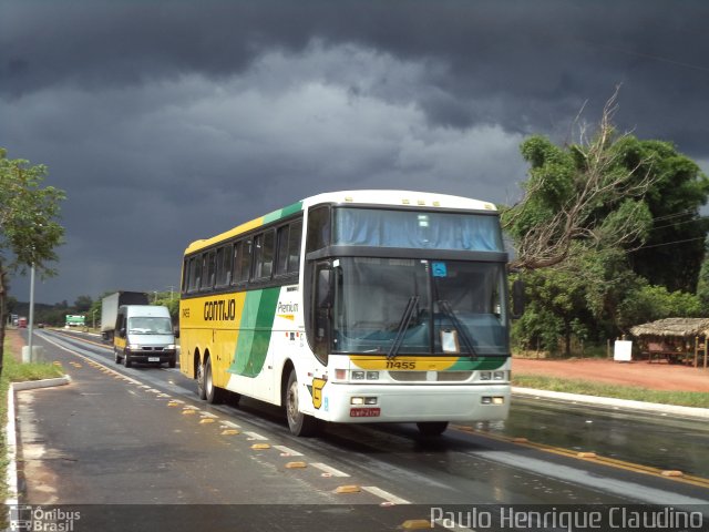 Empresa Gontijo de Transportes 11455 na cidade de Montes Claros, Minas Gerais, Brasil, por Paulo Henrique Claudino. ID da foto: 3229247.