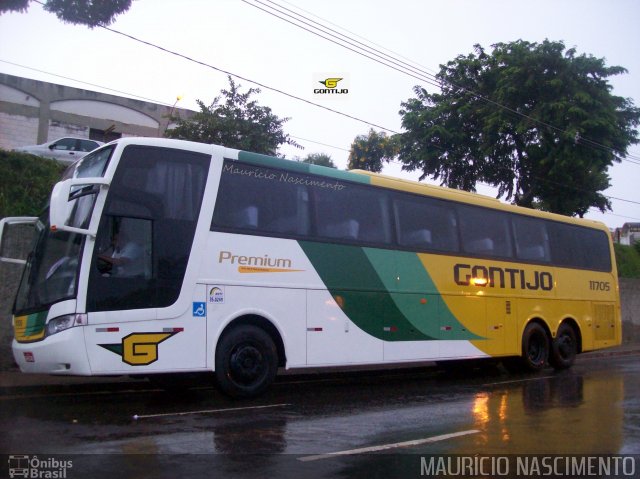 Empresa Gontijo de Transportes 11705 na cidade de Belo Horizonte, Minas Gerais, Brasil, por Maurício Nascimento. ID da foto: 3229379.