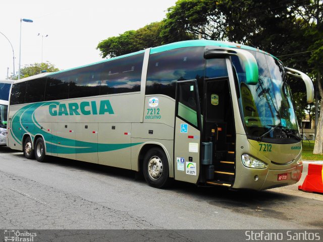 Viação Garcia 7212 na cidade de São Paulo, São Paulo, Brasil, por Stefano  Rodrigues dos Santos. ID da foto: 3228738.