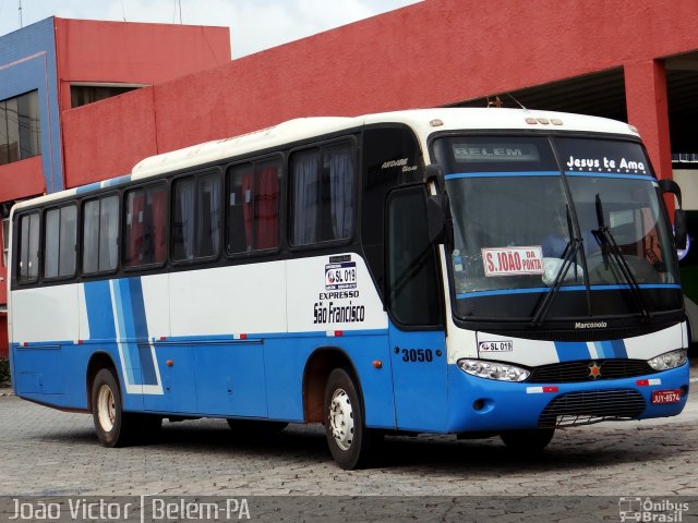 Expresso São Francisco 3050 na cidade de Belém, Pará, Brasil, por João Victor. ID da foto: 3228114.