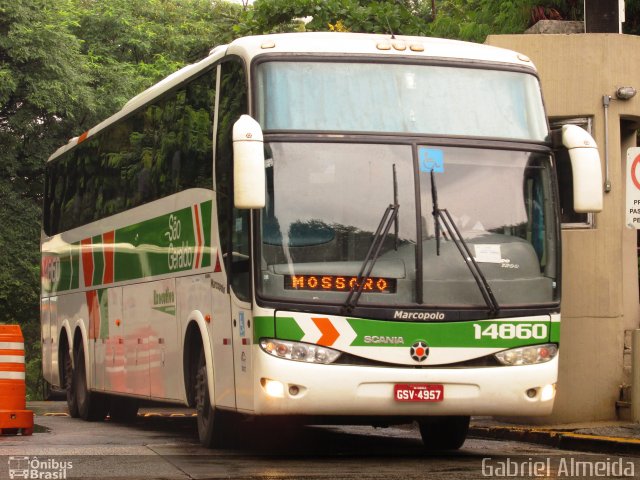 Cia. São Geraldo de Viação 14860 na cidade de São Paulo, São Paulo, Brasil, por Gabriel Almeida. Número da foto: #3230291.