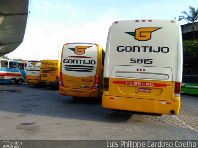 Empresa Gontijo de Transportes 5815 na cidade de Belo Horizonte, Minas Gerais, Brasil, por Luis Philippe Cardoso Coelho. ID da foto: 3229295.