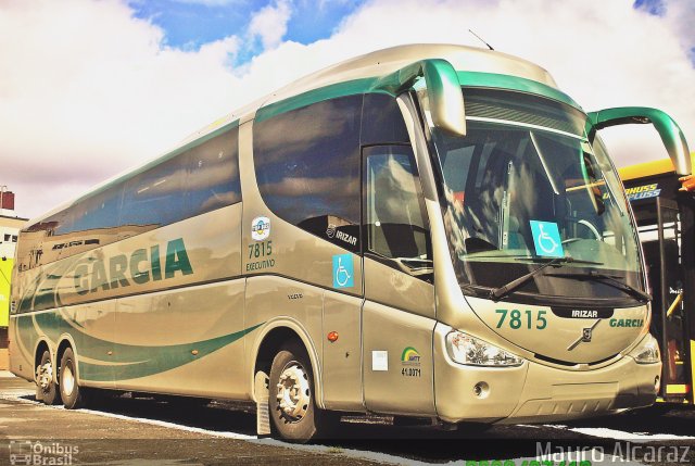 Viação Garcia 7815 na cidade de São Paulo, São Paulo, Brasil, por Mauro Alcaraz. Número da foto: #3228493.