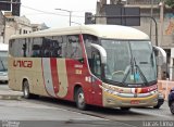 Transportes Única Petrópolis RJ 163.026 na cidade de Rio de Janeiro, Rio de Janeiro, Brasil, por Lucas Lima. Número da foto: #3228468.