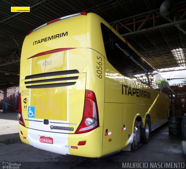 Viação Itapemirim 60565 na cidade de Belo Horizonte, Minas Gerais, Brasil, por Maurício Nascimento. Número da foto: #3232648.