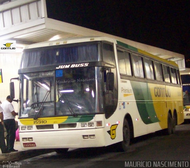 Empresa Gontijo de Transportes 15910 na cidade de Belo Horizonte, Minas Gerais, Brasil, por Maurício Nascimento. ID da foto: 3234137.