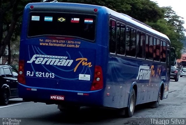 Ferman Tur RJ 521.013 na cidade de Nova Friburgo, Rio de Janeiro, Brasil, por Thiago Silva. Número da foto: #3234457.