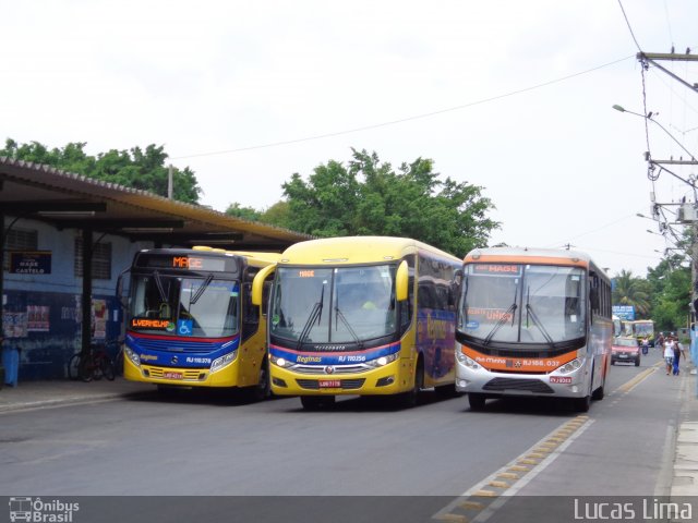 Transturismo Rio Minho RJ 166.037 na cidade de Magé, Rio de Janeiro, Brasil, por Lucas Lima. ID da foto: 3233340.