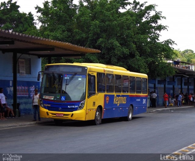Auto Viação Reginas RJ 110.241 na cidade de Magé, Rio de Janeiro, Brasil, por Lucas Lima. Número da foto: #3233358.