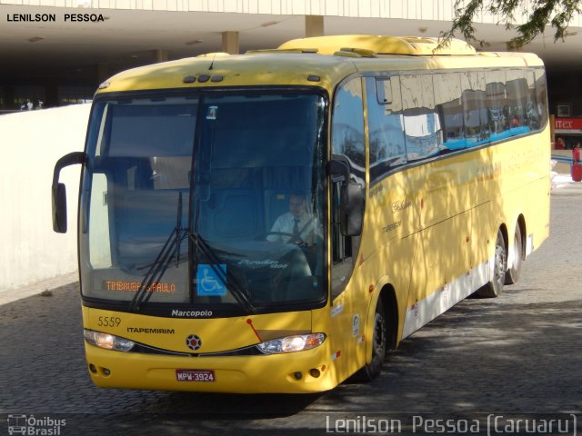 Viação Itapemirim 5559 na cidade de Caruaru, Pernambuco, Brasil, por Lenilson da Silva Pessoa. ID da foto: 3235722.