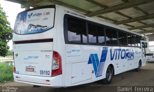 Vitória Transportes 09192 na cidade de Feira de Santana, Bahia, Brasil, por Daniel  Ferreira. Número da foto: #3237240.