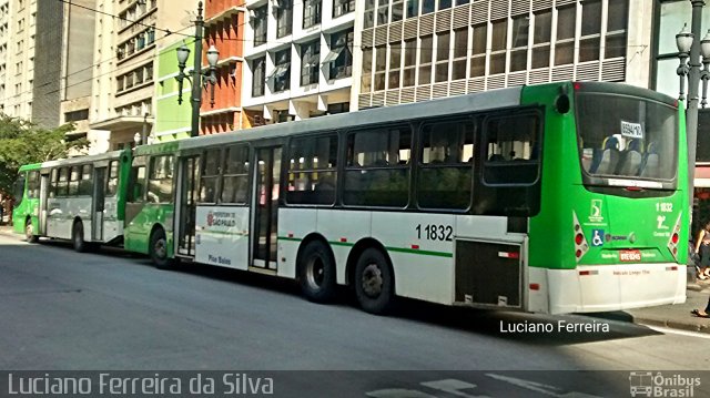 Viação Santa Brígida 1 1832 na cidade de São Paulo, São Paulo, Brasil, por Luciano Ferreira da Silva. Número da foto: #3239288.