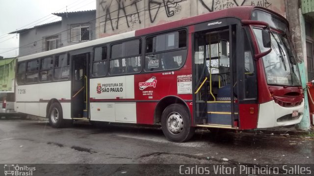 Viação Campo Belo 7 2136 na cidade de São Paulo, São Paulo, Brasil, por Carlos Vitor Pinheiro Salles. ID da foto: 3238087.