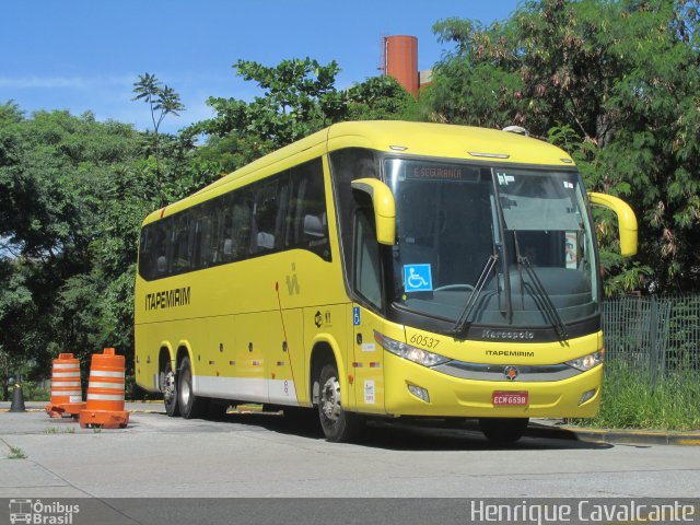 Viação Itapemirim 60537 na cidade de São Paulo, São Paulo, Brasil, por Henrique Cavalcante. ID da foto: 3240980.