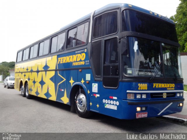 Fernando Turismo 2000 na cidade de Palhoça, Santa Catarina, Brasil, por Luiz Carlos Machado. Número da foto: #3241342.
