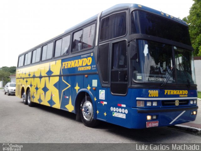 Fernando Turismo 2000 na cidade de Palhoça, Santa Catarina, Brasil, por Luiz Carlos Machado. ID da foto: 3241342.