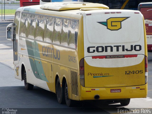 Empresa Gontijo de Transportes 12405 na cidade de Ribeirão Preto, São Paulo, Brasil, por Fernando Reis. Número da foto: #3240207.