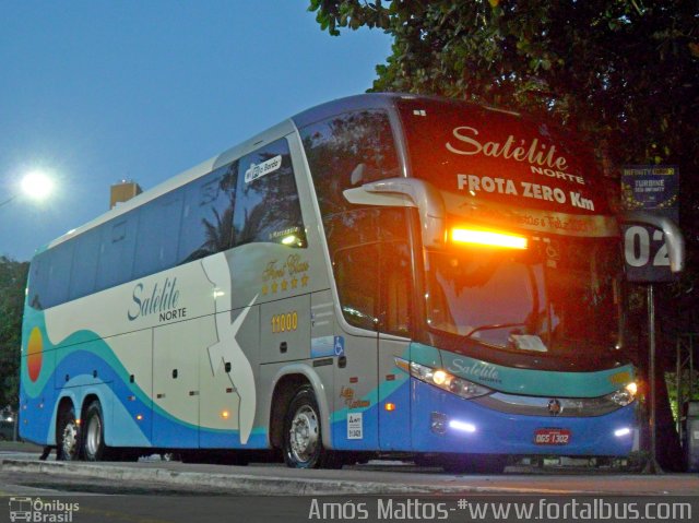 Expresso Satélite Norte 11000 na cidade de Fortaleza, Ceará, Brasil, por Amós  Mattos. ID da foto: 3241344.