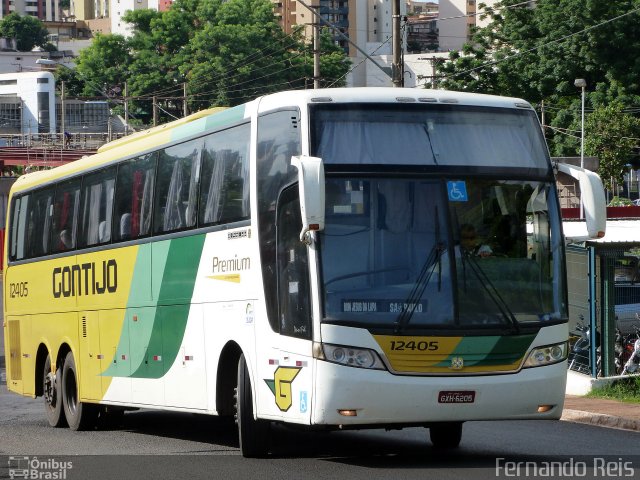 Empresa Gontijo de Transportes 12405 na cidade de Ribeirão Preto, São Paulo, Brasil, por Fernando Reis. Número da foto: #3240229.