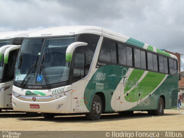 Costa Verde Turismo 1800 na cidade de Caruaru, Pernambuco, Brasil, por Rodrigo Fonseca. Número da foto: #3240173.